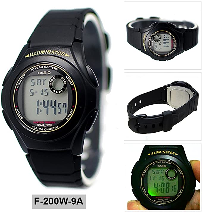 Casio General F - 200W - 9AUDF Men's Watches Digital - Zamana.pk