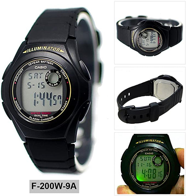 Casio General F - 200W - 9AUDF Men's Watches Digital - Zamana.pk