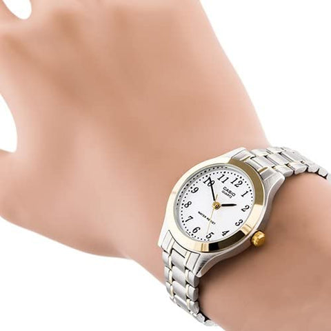 Casio General Ladies Watches Metal Fashion LTP - 1128G - 7B - Zamana.pk