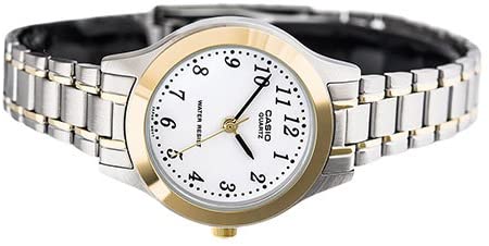 Casio General Ladies Watches Metal Fashion LTP - 1128G - 7B - Zamana.pk