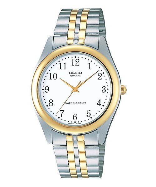 Casio General Men's Watches Metal Fashion MTP - 1129G - 7B - Zamana.pk Main image