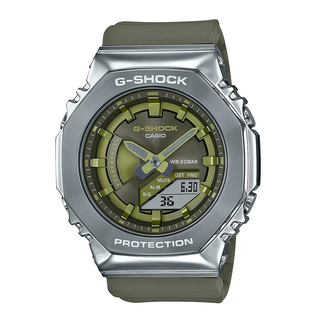 Casio - GM - S2100 - 3ADR - Stainless Steel Watch For Men - Zamana.pk Main image