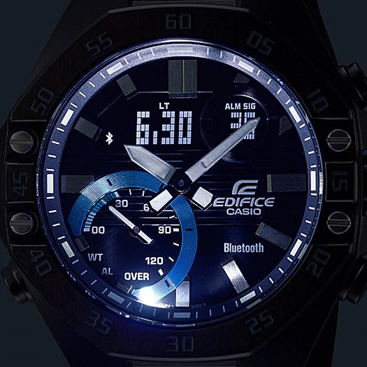 Casio International Edition Edifice SmartPhone Link Series ECB - 10PB - 1ADF - For Men - Zamana.pk