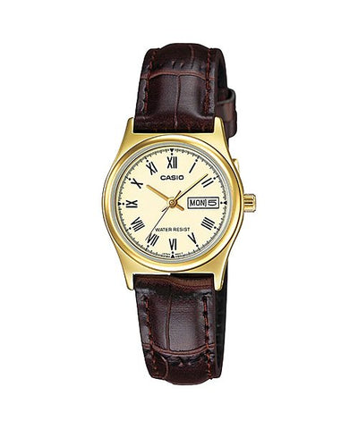 Casio Japanese Quartz Watch Woman LTP - V006GL - 9B - Zamana.pk