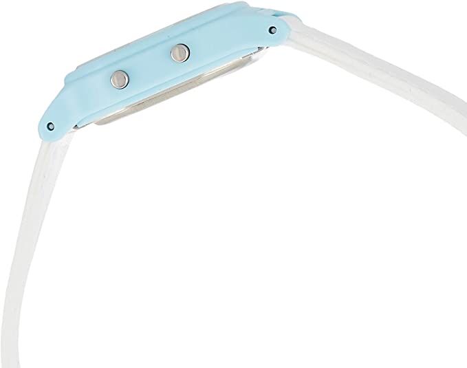 Casio LA-11WL-2A Girls Blue Digital Leather Band Watch Secondary image