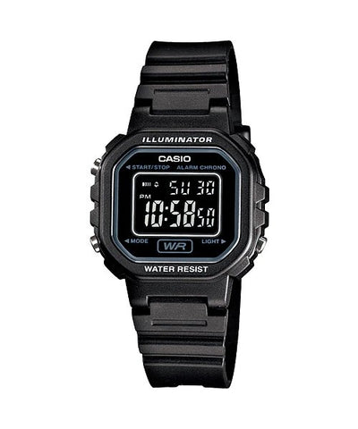 Casio - LA - 20WH - 1B - Stainless Steel Watch For Women - Zamana.pk