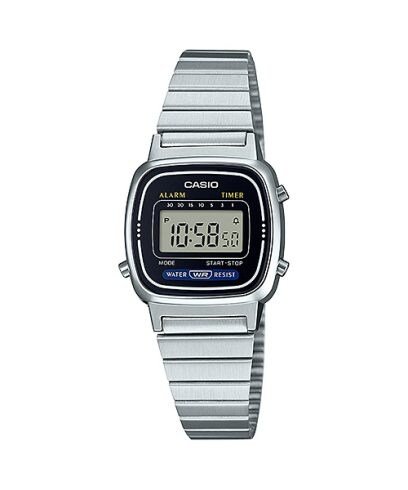Casio - LA - 670WA - 1D - Stainless Steel Watch For Women - Zamana.pk Main image