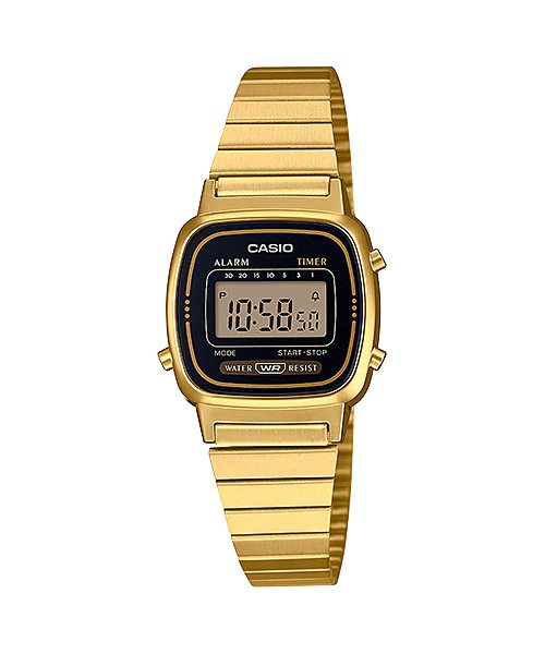 Casio - LA - 670WGA - 1D - Stainless Steel Watch For Women - Zamana.pk Main image