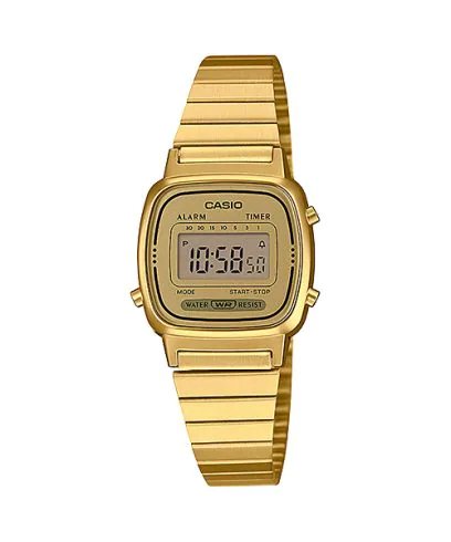 Casio - LA - 670WGA - 9D - Stainless Steel Watch For Women - Zamana.pk