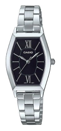 Casio Ladies' Analog Stainless Steel Band Watch LTP - E167D - 1ADF - Zamana.pk Main image