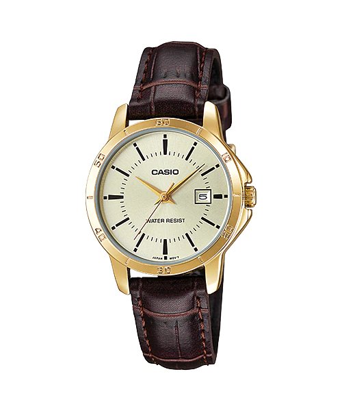 Casio Ladies Water Resistance - LTP - V004GL - 9A - Watch - Zamana.pk