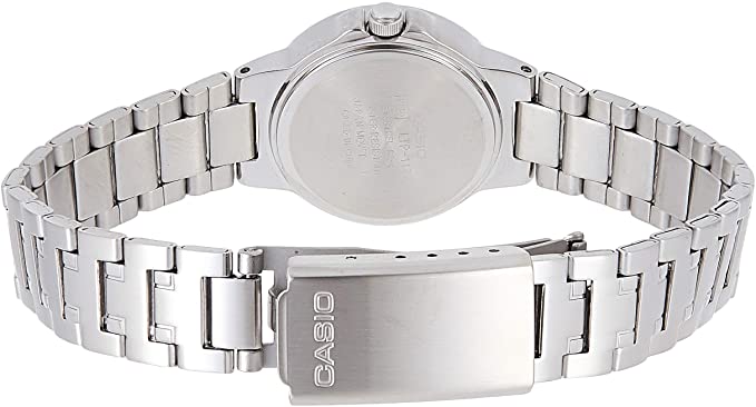 Casio Ltp - 1177A - 1A Wristwatch Women's Black Steel - Zamana.pk