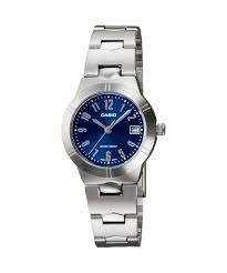 Casio - LTP - 1241D - 2A2 - Stainless Steel Watch For Women - Zamana.pk