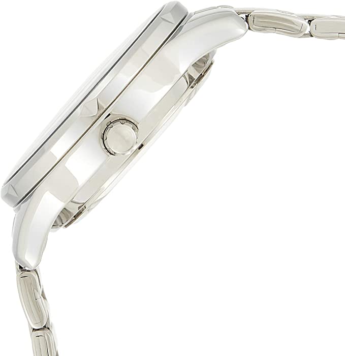 Casio LTP - 1358D - 7A Women's Lamé - Sprinkled Bezel Metal Fashion Silver Dial Watch - Zamana.pk