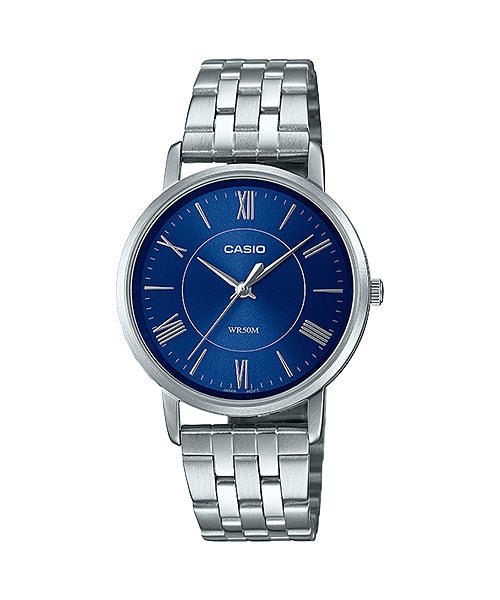 Casio LTP - B110D - 2AVDF Stainless steel band women Watch - Zamana.pk Main image