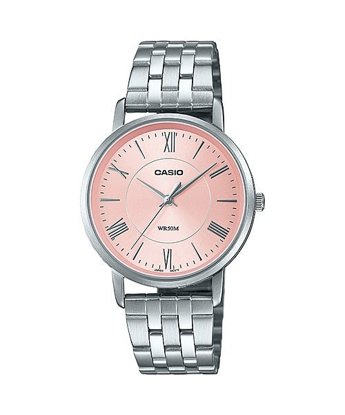 Casio LTP - B110D - 4AVDF Stainless steel band women Watch - Zamana.pk Main image