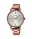 Casio LTP - E414R - 7ADF Stainless Steel Band Chain Strap Woman Watch - Zamana.pk
