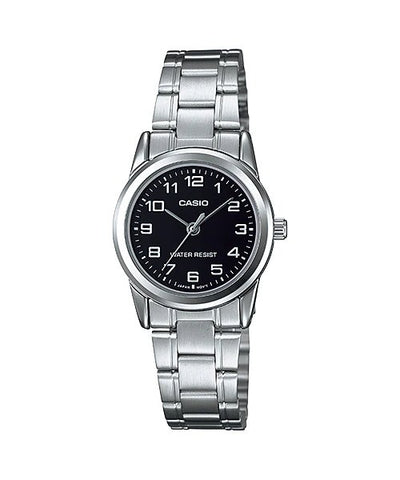 Casio LTP - V001D - 1BUDF Steel Watch For Women's - Zamana.pk