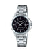 Casio LTP - V004D - 1BUDF Women's Standard Stainless Steel Analog Watch - Zamana.pk