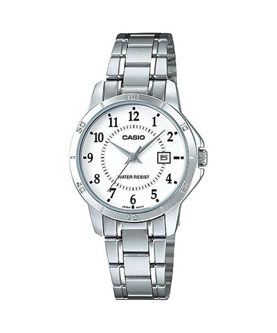 Casio - LTP - V004D - 7B - Stainless Steel Watch For Women - Zamana.pk