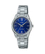 Casio - LTP - V005D - 2B2 - Stainless Steel Watch For Women - Zamana.pk