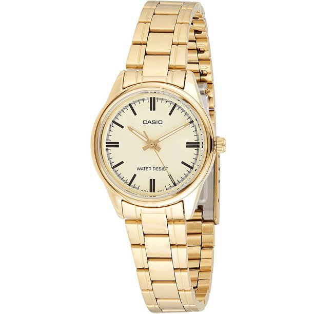 Casio - LTP - V005G - 9A - Stainless Steel Watch For Women - Zamana.pk
