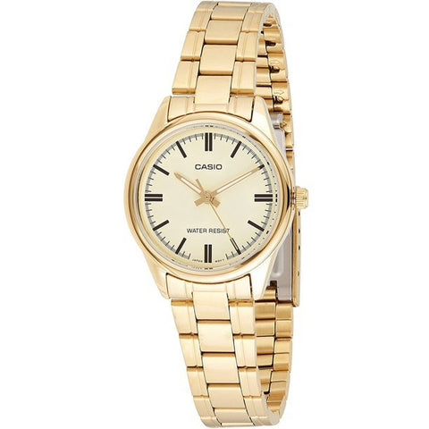 Casio - LTP - V005G - 9A - Stainless Steel Watch For Women - Zamana.pk