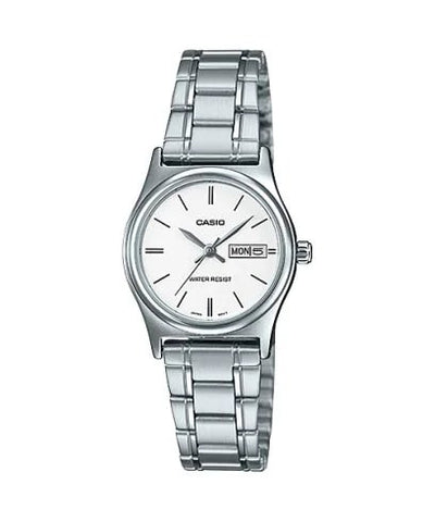 Casio - LTP - V006D - 7B2 - Stainless Steel Watch For Women - Zamana.pk