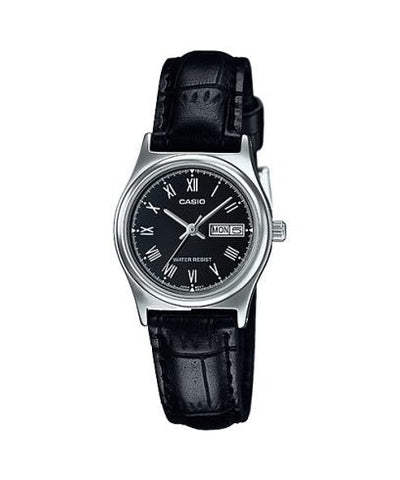 Casio - LTP - V006L - 1B - Stainless Steel Watch For Women - Zamana.pk