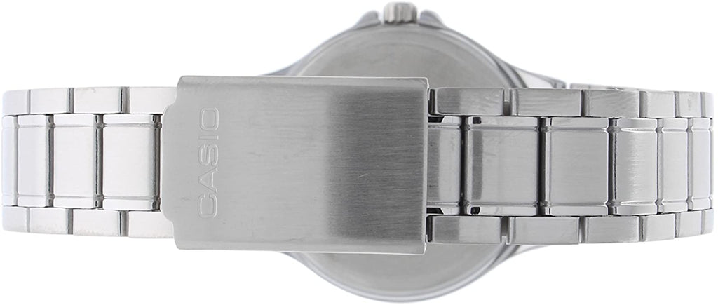 Casio LTP - V300D - 7A Women's Standard Stainless Steel Multifunction White Dial Watch - Zamana.pk