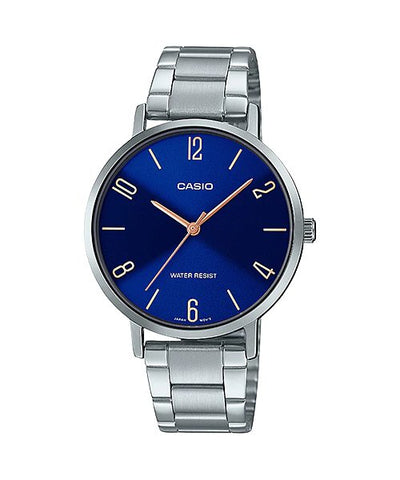 Casio LTP - VT01D - 2B2UDF Quartz Women's Silver Water Resist Watch - Zamana.pk