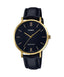 Casio LTP - VT01GL - 1BUDF Women Quartz Dress Watch, Analog and Leather band - Zamana.pk