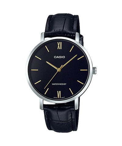 Casio - LTP - VT01L - 1B - Stainless Steel Watch For Women - Zamana.pk