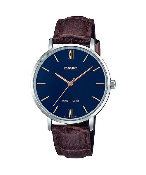 Casio - LTP - VT01L - 2B - Stainless Steel Watch For Women - Zamana.pk