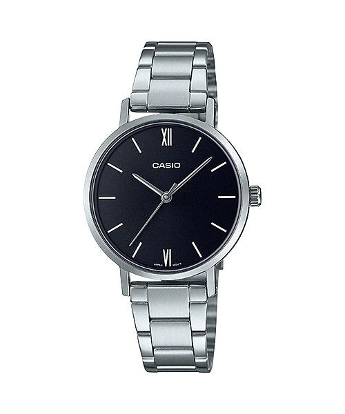 Casio - LTP - VT02D - 1A - Stainless Steel Watch For Women - Zamana.pk Main image