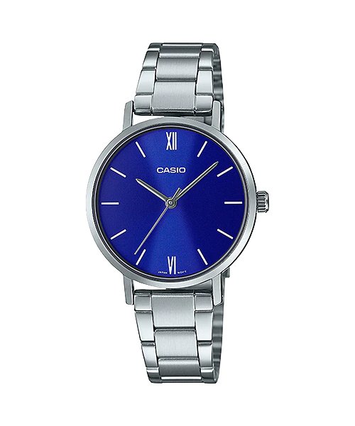 Casio - LTP - VT02D - 2A - Stainless Steel Watch For Women - Zamana.pk Main image