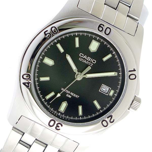 CASIO MEN MTP - 1213A - 1A ANALOG WATCH | DATE DISPLAY SIMPLE EASY - Zamana.pk