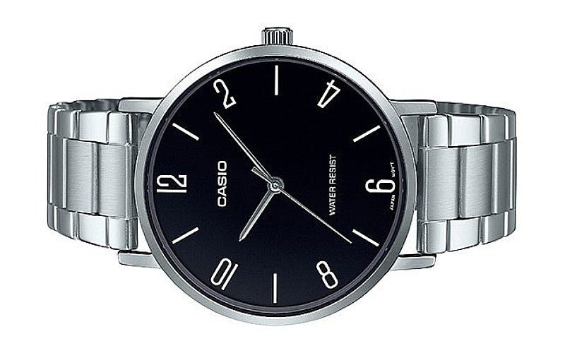 Casio Men Watch MTP - VT01D - 1B2UDF Stainless steel band - Zamana.pk