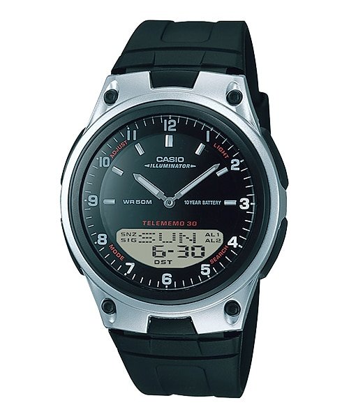 Casio Men's AW - 80 - 1AVDF Forester Ana - Digi Databank Watch - Zamana.pk