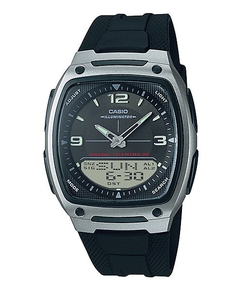 Casio Men's AW - 81 - 1A1V Analog Digital 10 - Year - Battery Watch - Zamana.pk Main image