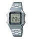 Casio Men's Classic A178WA - 1A Quartz Watch with Stainless - Steel Strap - Zamana.pk