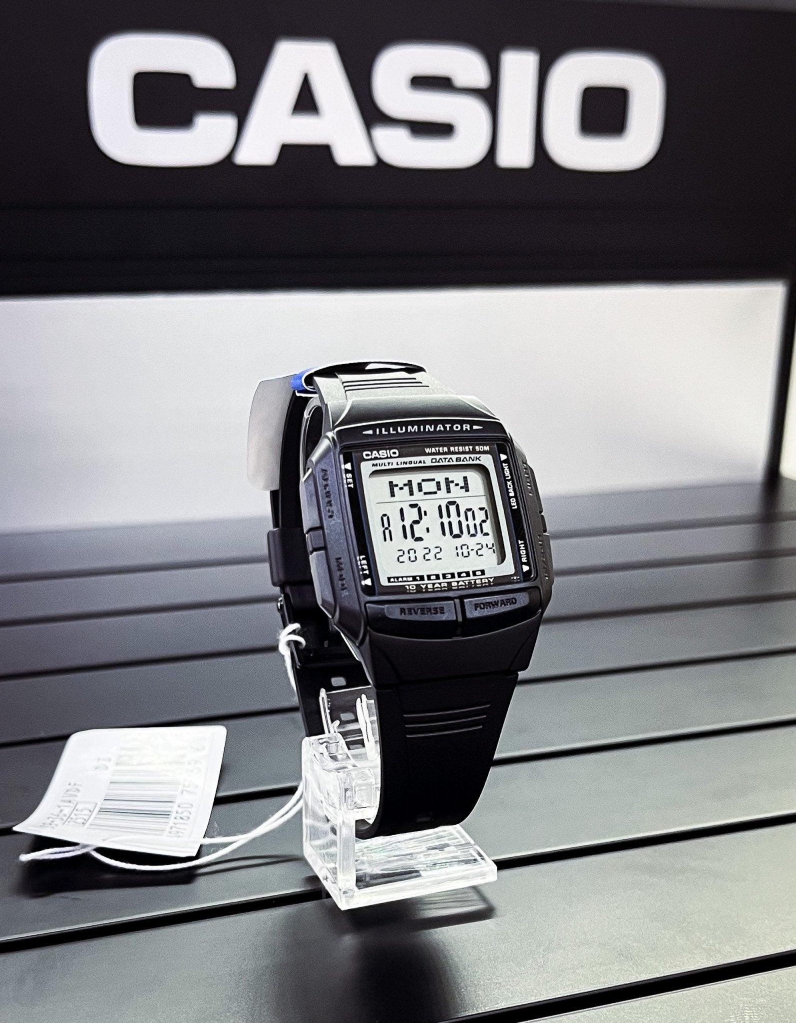 Casio Men's DB - 36 - 1AV Multilingual Databank Watch - Zamana.pk