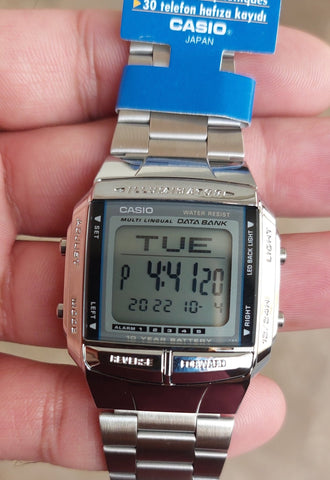 Casio Men's DB - 360 - 1ADF Digital Databank Watch - Zamana.pk