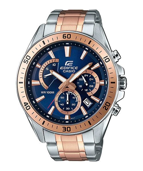 Casio Mens Edifice Analog Business Quartz JAPAN Watch (Asia Model) EFR - 552SG - 2A - Zamana.pk Main image