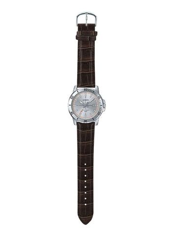 Casio Men's Leather Round Shape Analog Watch MTP - VD01D - 8EVUDF - Zamana.pk