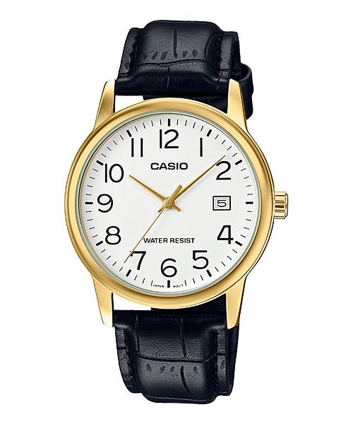 Casio Men's MTP - V002GL - 7B2UDF Analogue Quartz Watch with Leather Strap. - Zamana.pk Main image