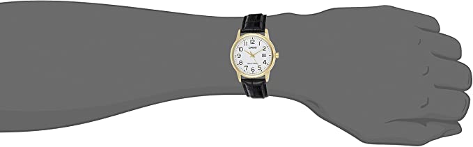 Casio Men's MTP - V002GL - 7B2UDF Analogue Quartz Watch with Leather Strap. - Zamana.pk