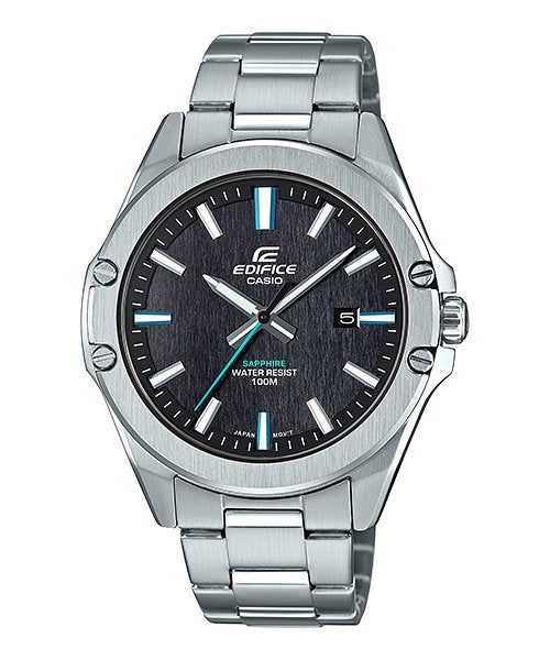 Casio Men's Quartz Stainless Steel Strap, Silver, 20 Casual Watch (Model: EFR - S107D - 1AVCR) - Zamana.pk