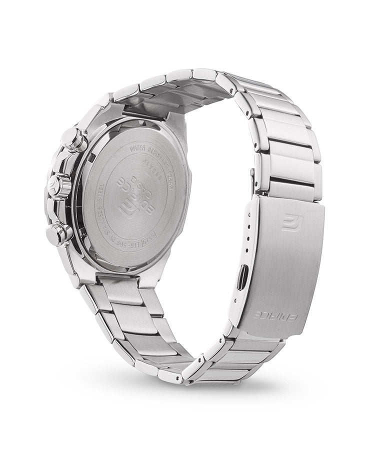 Casio Men's Quartz Stainless Steel Strap, Silver, 20 Casual Watch (Model: EFR - S107D - 1AVCR) - Zamana.pk