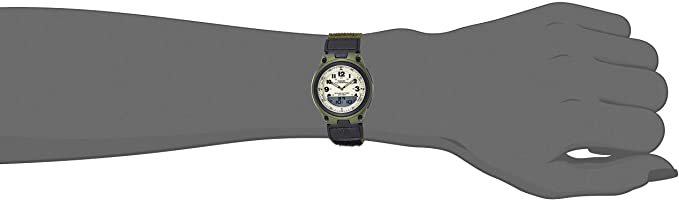 Casio Mens Quartz Watch, Analog Display and PU Strap AW - 80V - 3BVDF - Zamana.pk